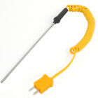 K-Type Thermocouple Stainless Steel Probe Temperature Controller Wire Sensors