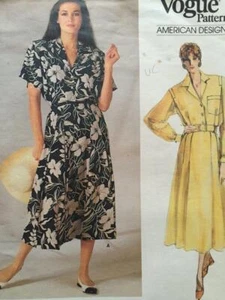 Vogue Sewing Pattern 1722 Ladies Misses Dress Size 10 Ralph Lauren Uncut - Picture 1 of 3