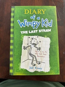 DIARY OF A WIMPY KID  The Last Straw  - Hardcover By Kinney, Jeff - BRAND NEW - Bild 1 von 2