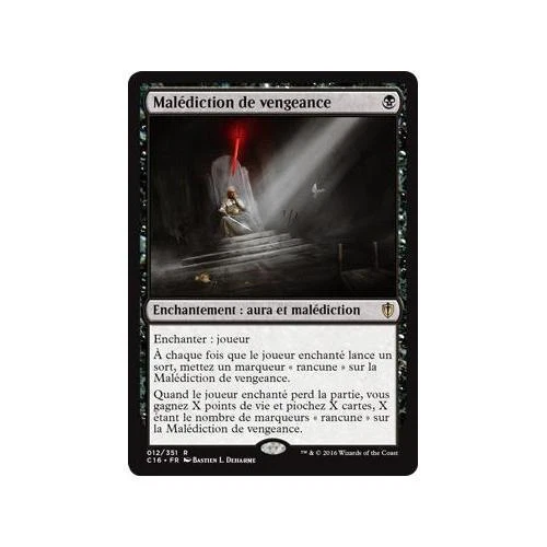 MTG Magic: Playset (4x) Curse Of Vengeance Commander 2016 French Version - Image 1 of 1