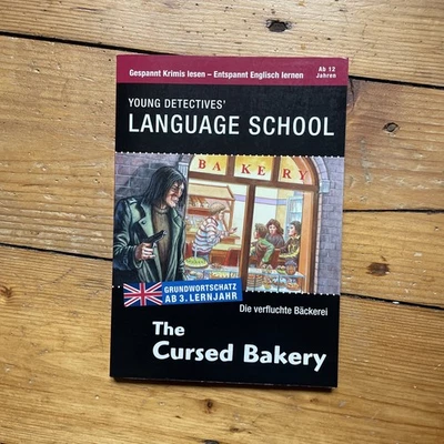 Deutsch/Englisch  "Lern Krimi" The Cursed Bakery - Detectiv ab 12 Jahre - Bild 1 von 4