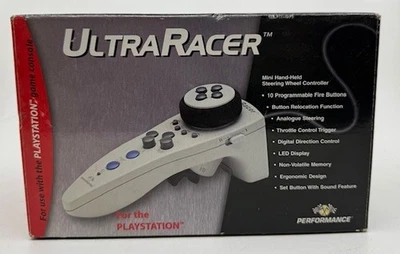 Controller Ultra Racer Ultracer Performance For Playstation 1 PS1 New - Image 1 of 3