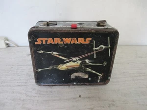 Fiambrera metálica original vintage de Star Wars 20th Century Fox 1977 / sin termo - Imagen 1 de 7