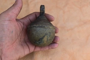 Vintage Brass Collectible Cow Goad Horse Camel Bell Petal Christmas Jingle Bell - Picture 1 of 7
