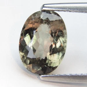 2.67Cts Excellent Natural Color Change Turkey Diaspore 9.7x7.1mm Oval Shape - Picture 1 of 7
