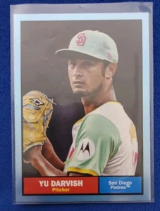 2024 Topps Archives Yu Darvish Blue Foilboard Parallel 04/25  Padres  - Picture 1 of 2