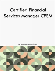 Certified Financial Services Manager CFSM - Imagen 1 de 1