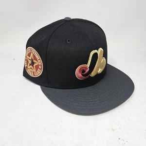 New Era 59FIFTY MLB Montreal Expos 1982 All Star Game negro ajustado - talla 7 5/8 - Imagen 1 de 6