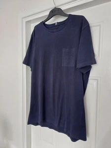 Joules dunkelblau Tasche T-Shirt Hase Logo Herren Größe Large - Bild 1 von 8