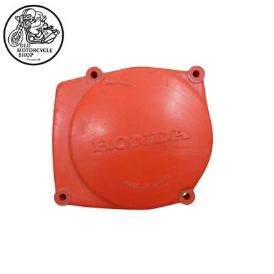 Honda CR250R 1981 cubierta de estator roja OEM Foto 1 de 4