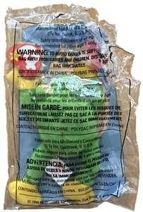 Ty Beanie Baby Teenie Beanie McDonald’s No.3 Smoochy The Frog PE Pellets 1999 - Imagen 1 de 2