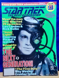 Star Trek: The Next Generation;, vol 21; Starlog Magazine; 1993; pb; EX - Picture 1 of 2