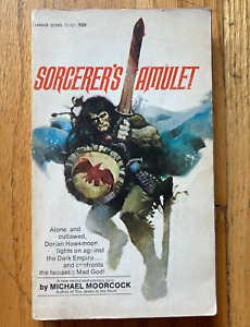 Sorcerer's Amulet By Michael Moorcock 1968  First Printing 73-707 Lancer Books