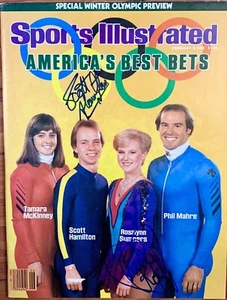 Scott Hamilton - Rosalynn Summers - Signed / Autographed Sports Illustrated -USA - Picture 1 of 1