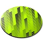 Round Mouse Mat Abstract Green Tech Pattern #50024