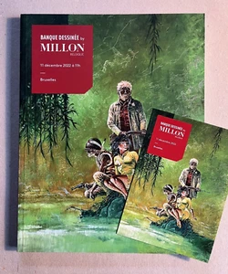 MILLON Catalogue Vente aux Enchères BD Couv. HERMANN 12/2022 Comme neuf - Imagen 1 de 4