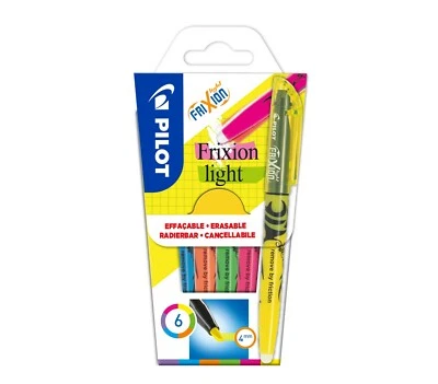 Pilot Frixion Light Textmarker 6er-Set Neon - Bild 1 von 4
