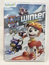 Paw Patrol Winter Rescues (DVD, 2014) Kids Cartoon Free Canadian Shipping