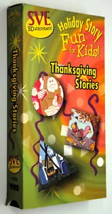 THANKSGIVING STORIES VHS A Pilgrim First KING OF THE GREEDY SVE EDutainment 2003 - Picture 1 of 3
