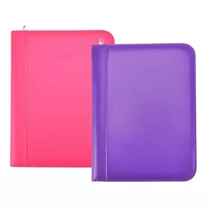 Arpan A4 Zipped Conference Folder, Ring Binder Portfolio with Calculator & Pad - Picture 1 of 44