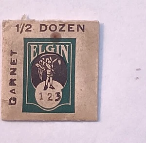 2 NOS Elgin Garnet Roller Jewels Diam 39 - Picture 1 of 4