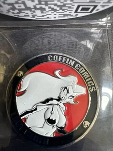 Lady Death Zombie Tramp Challenge Coin Limited to 300 KSter Sold Out - Picture 1 of 4