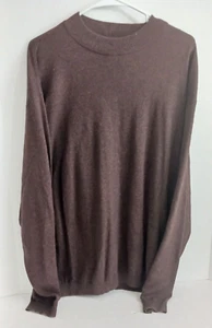 Barry Bricken Men's Silk Cashmere Blend Long Sleeve Sweater Size XL FREE SHIP - Picture 1 of 5