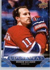 2023-24 Upper Deck Series 1 CANVAS NHL Cards Base or Black/White Pick From List