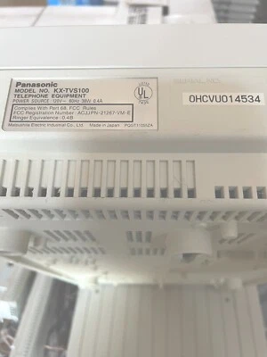 Panasonic TVS100 2 Port Voicemail System KX-TVS100 - Image 1 of 2