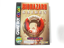 Biohazard Gaiden Resident Evil Capcom Nintendo Gameboy Color Usado de Japón