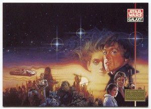 1995 Star Wars Galaxy Series 3 1st Day Production #286 CHILDREN OF THE JEDI