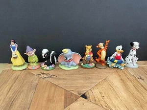 8 - GROLIER DISNEY PORCELAIN FIGURES - Picture 1 of 21