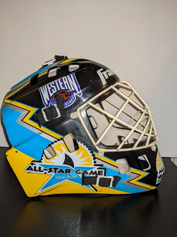 1997 NHL All Star Game San Jose Franklin Mask Street Hockey 948/1000 Cover