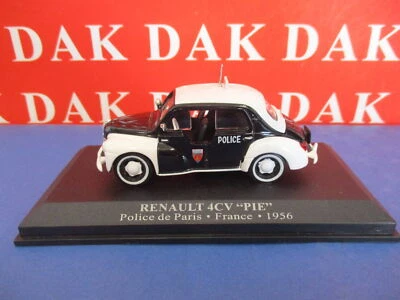 Die cast 1/43 Modellino Auto Polizia Police Renault 4CV PIE Paris France 1956 - Immagine 1 di 4