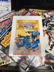 Mildly Microwaved Pre-Pubescent Kung Fu Gophers #1 Just Imagine 1986 - Picture 1 of 2