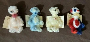 Deb Canham Bears The Flump Dumpys Who, What, Where, Why Matching #s LE 261/1000 - Picture 1 of 20