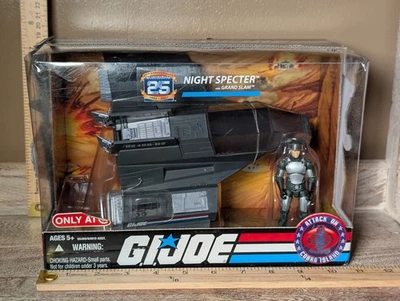 Vehículo GI Joe 25 Aniversario ESPECTRO NOCTURNO Grand Slam TIBURÓN Objetivo Exclusivo Foto 1 de 4