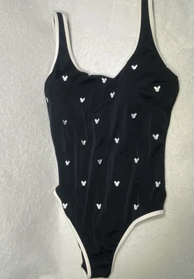 Traje de baño Mickey de una pieza talla 10 Disney Shopping Disney Store años 2000 Y2K Foto 1 de 4