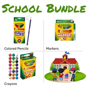 Crayola Back to School Konvolut | Marker, Buntstifte, Farbstifte. - Bild 1 von 7