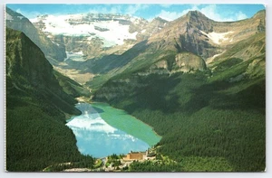 Vintage Postcard Lake Louise Victoria Glacier Banff Alberta Canada Bruno Engier - Picture 1 of 2