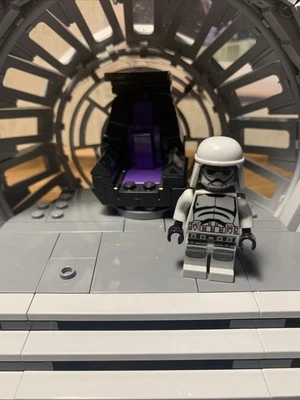 Lego Star Wars Imperial Combat Driver Uniforme Gris SW0702 Minifigura Foto 1 de 2