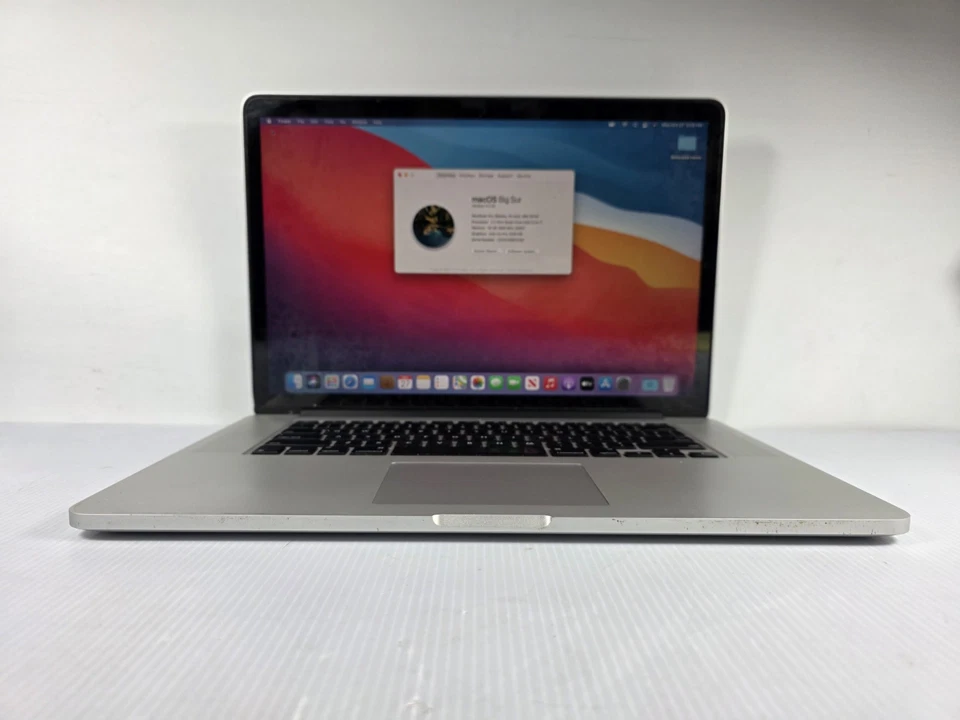 Apple MacBook Pro Retina 15" A1398 2.2GHz Core i7 16GB RAM 256GB SSD Mid 2014 - Image 1 of 4