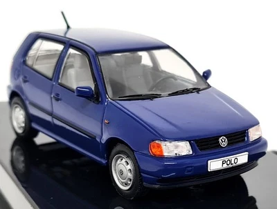 Coche modelo a escala Ixo 1/43 Volkswagen Polo MK3 1994 azul diecast Foto 1 de 4