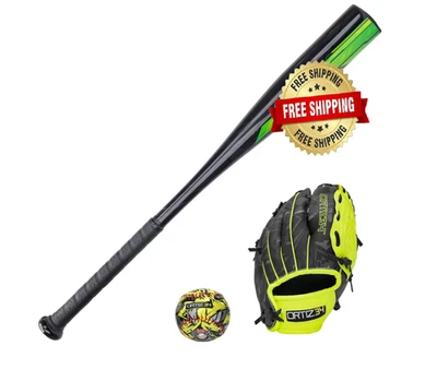 Paquete de bate de bйisbol de aluminio bйisbol y guantes de bйisbol para jóvenes - Изображение 1 из 4