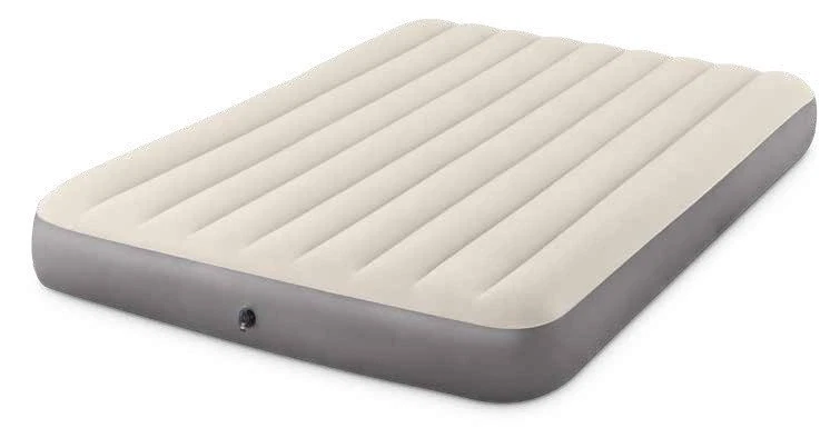 Colchón doble completo Intex Deluxe SingleHigh Airbed beige, gris - 64103E - 07... Foto 1 de 1
