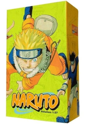 Naruto Vol. 1-27 By Masashi Kishimoto 27 Books Box Set - Manga - Age 13+ - PB - Image 1 of 4