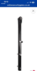 Heavy Duty Gates/Doors Drop Bolts Inc 6 Keys Black Colour. SEE ONLINE SUPPLIER - Picture 1 of 4