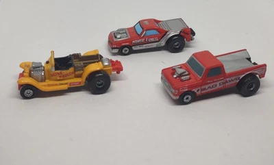 3 Micro Máquinas Tuff Trax Camión Tractor Extractores Bad Dawg Midnight Wayne Rausch Foto 1 de 4