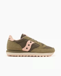 Saucony Jazz Original S1044-695 Sneaker Women's 5.5 Olive Peach Shoes ZOGG1553 - Picture 1 of 12