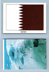 Qatar - Desert Storm 1991 Topps (UK) Blue Border Puzzle Card / Sticker - Picture 1 of 1